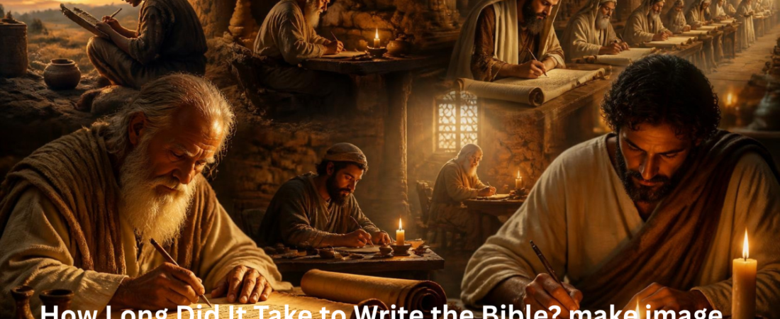 How Long Did It Take to Write the Bible?