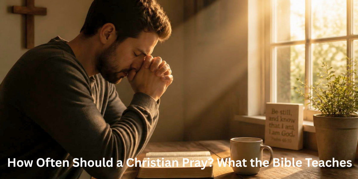How Often Should a Christian Pray? What the Bible Teaches