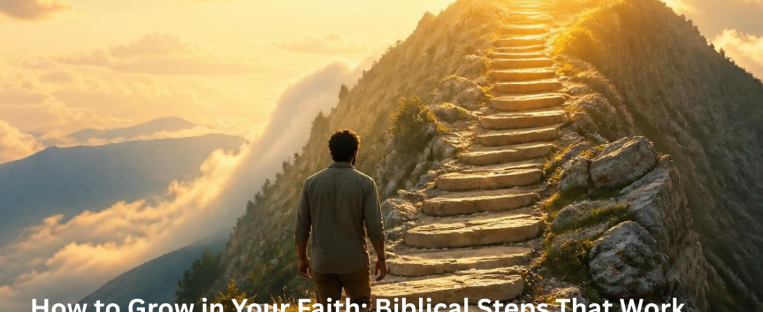 How to Grow in Your Faith: Biblical Steps That Work