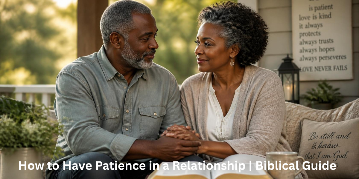 How to Have Patience in a Relationship | Biblical Guide