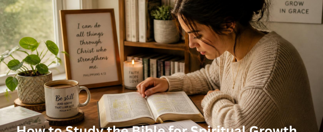 How to Study the Bible for Spiritual Growth
