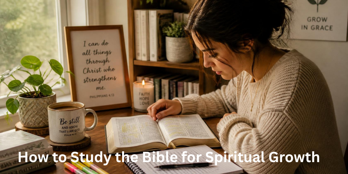 How to Study the Bible for Spiritual Growth