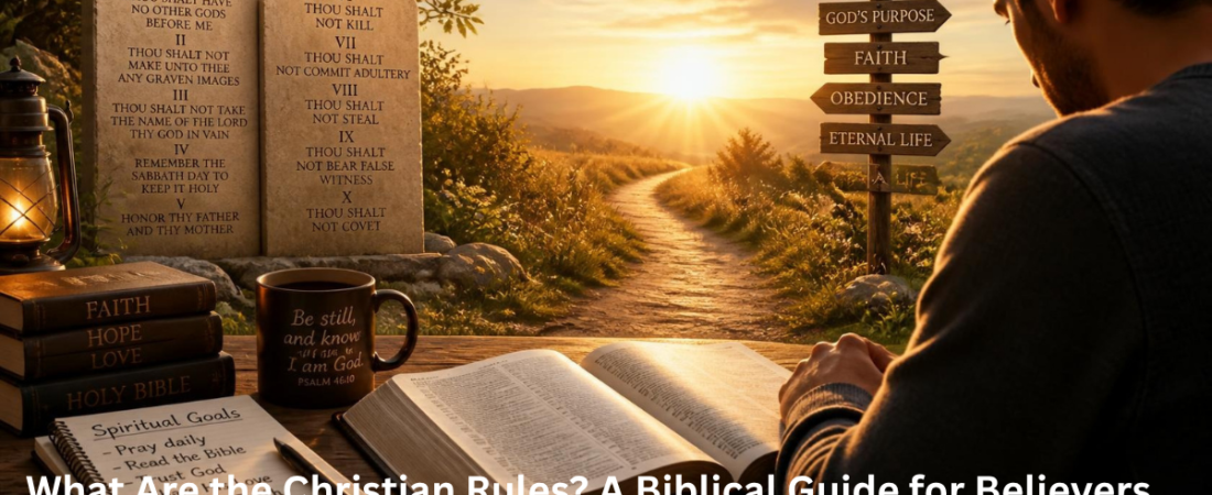 What Are the Christian Rules? A Biblical Guide for Believers