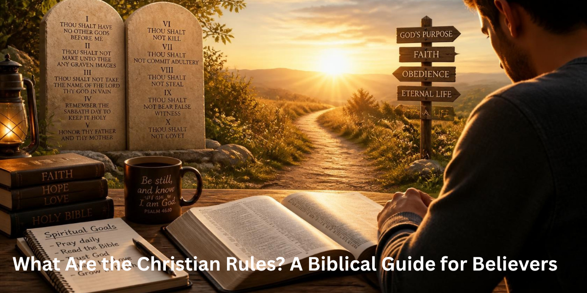 What Are the Christian Rules? A Biblical Guide for Believers
